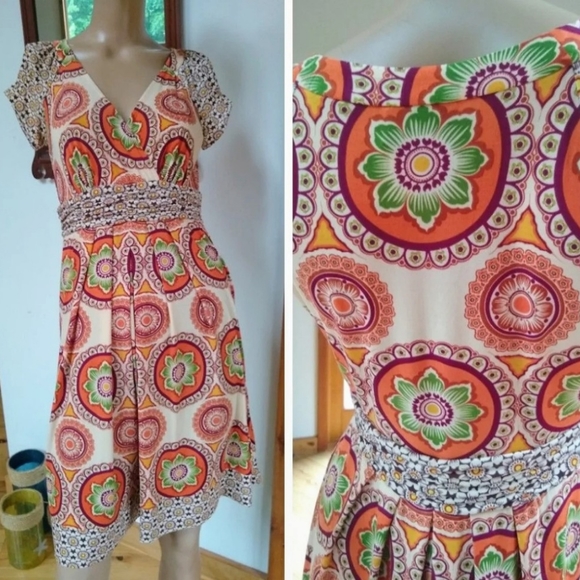 ECI Dresses & Skirts - 🏷SOLD. Eci. NY. Small. Colorful flora.  I ❤️ Bundles.